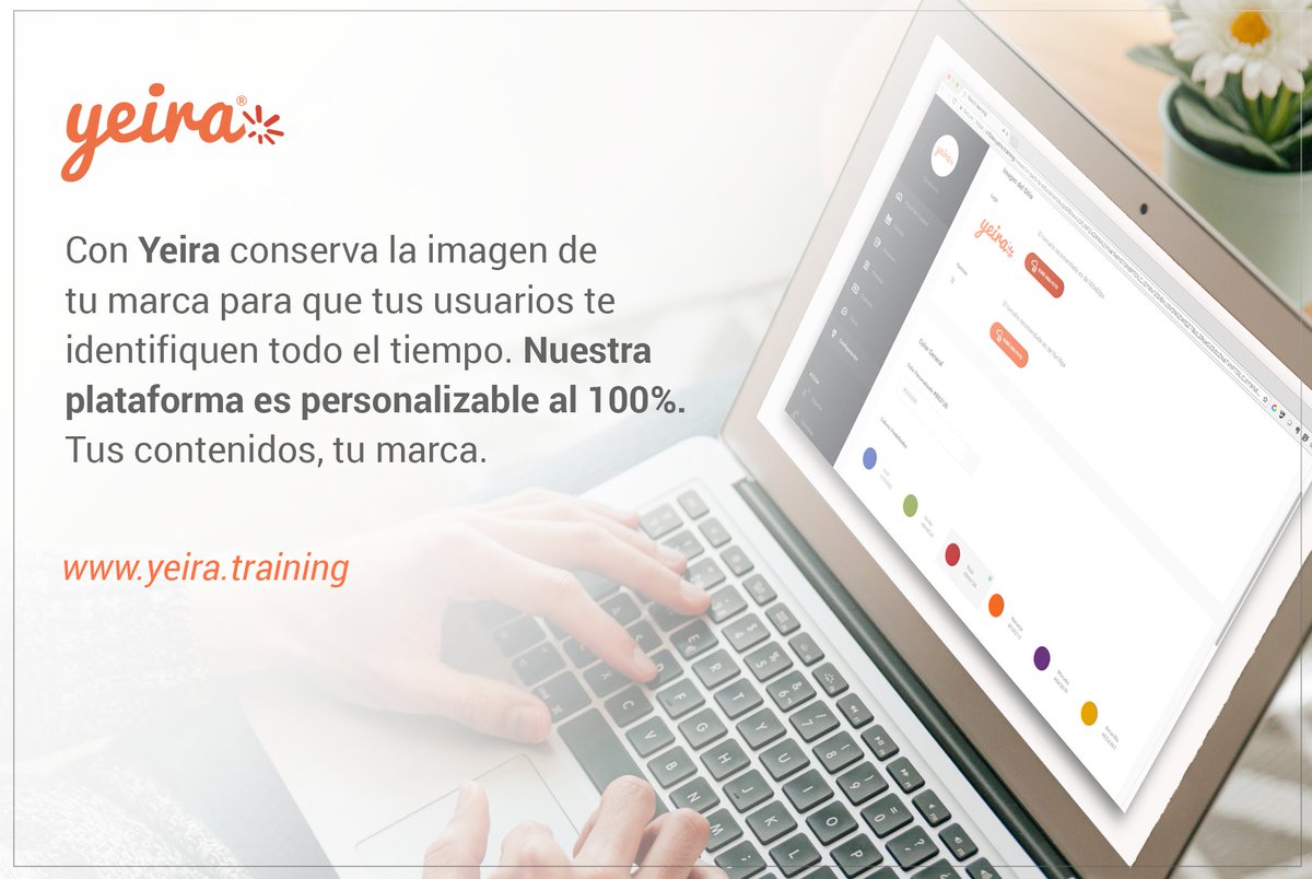 yeiraelearning's tweet photo. Sabemos lo importante que es tu marca, por eso nuestra plataforma es 100% personalizable para que tus usuarios te identifiquen todo el tiempo. Aprovecha todas ventajas que tenemos para ti. Pide tu prueba gratis https://t.co/YTxdmFcaFi  y empieza hoy mismo.  
#yeira #CursosEnlínea https://t.co/Kyxn03Rfob