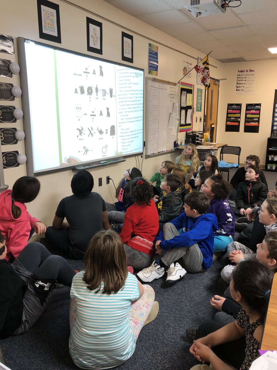 CentralES_5th's tweet photo. Interactive Read Alouds are even more fun when you have to put yourself into the shoes of the characters! Can you solve this puzzle in 60 seconds?! #AACPSawesome #escapefrommrlemoncelloslibrary @CentralESaacps https://t.co/y012rw67KH