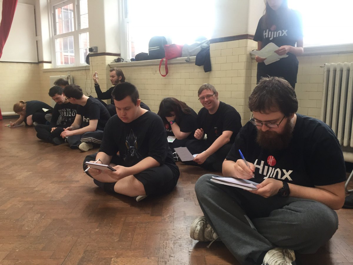 McTernan1971's tweet image. All my students in @HijinxTheatre #SouthAcademy2 working really hard today. #ActingForScreen #Subtext #FindTheTruth #Action