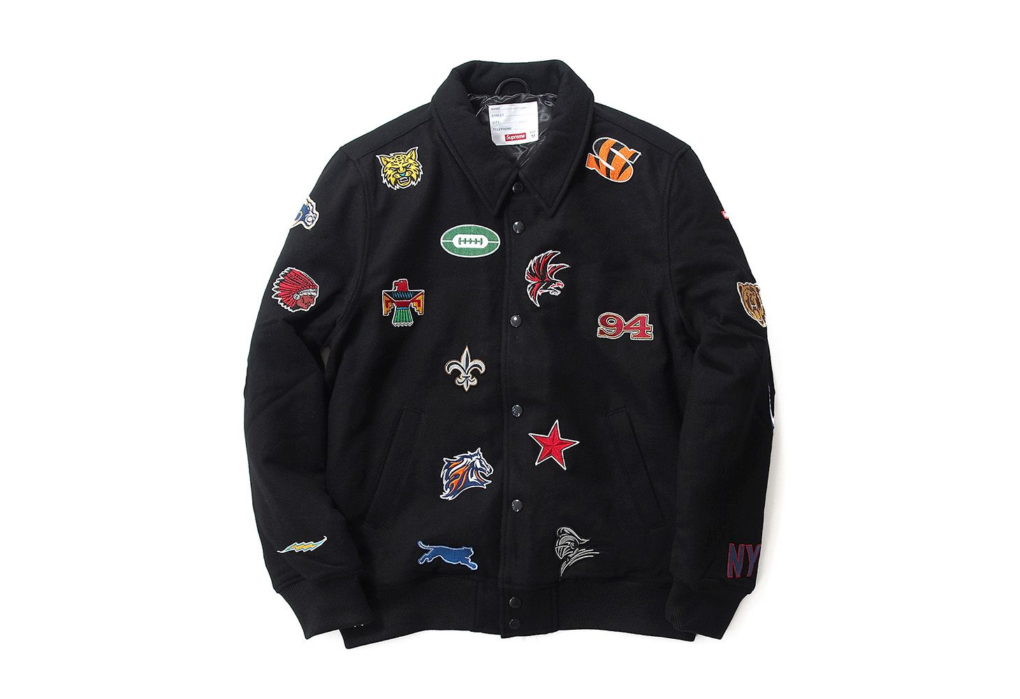 supreme franchise varsity jacket