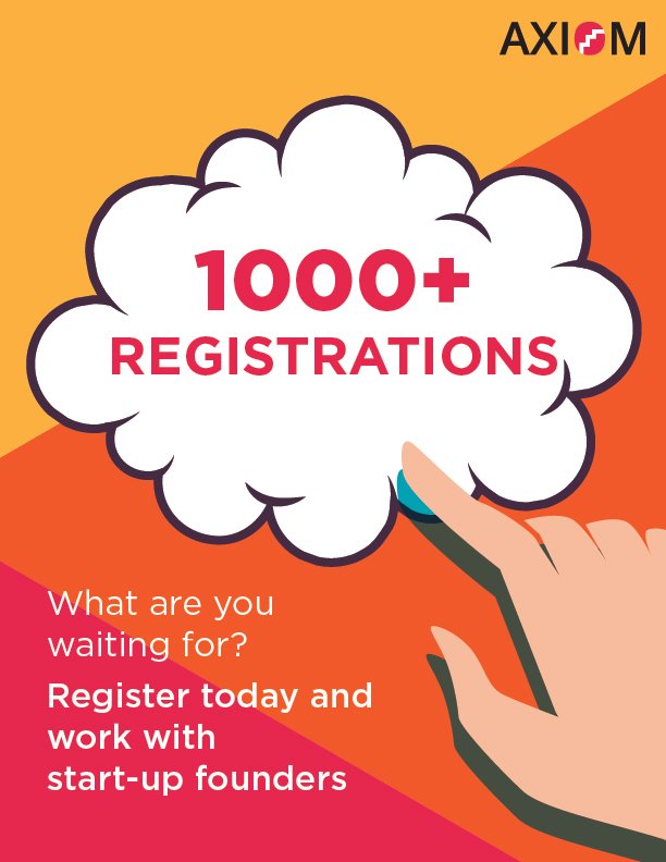 MillionmindsInd's tweet photo. "Axiom Program" introduced by @MillionmindsInd exclusively for #Students have got 1000+ registrations now. Know more about #Entrepreneurship Ecosystem register now and watch Videos Online for free from all the successful #Founders &amp; #Entrepreneurs

Link : https://t.co/Bs8OBQUZcu https://t.co/UB57ApcfbM