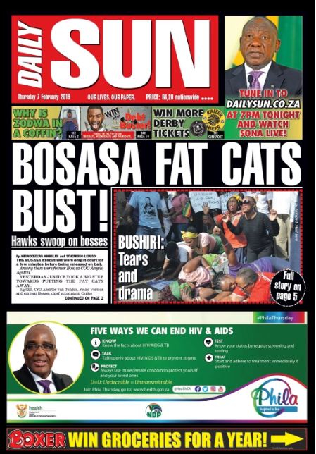 Daily Sun Newspaper South Africa