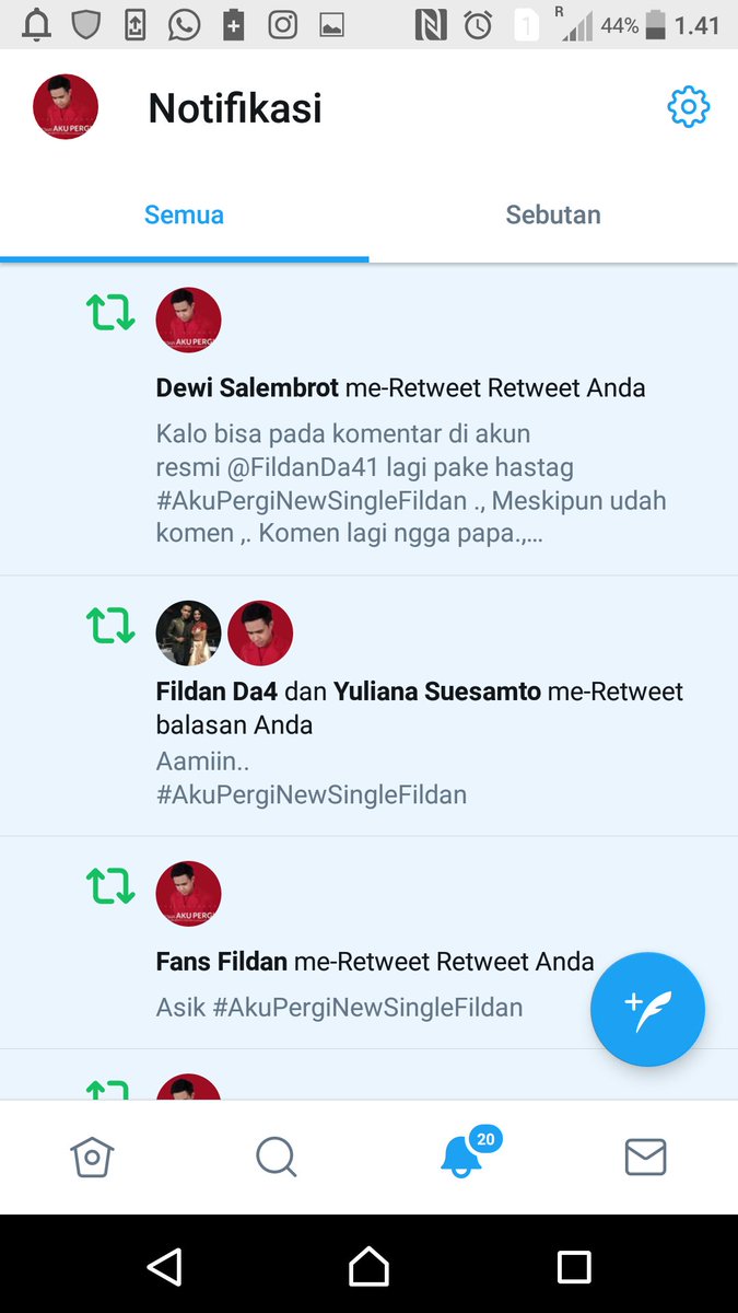 mimpi apaa.. 

#AkuPergiNewSingleFildan