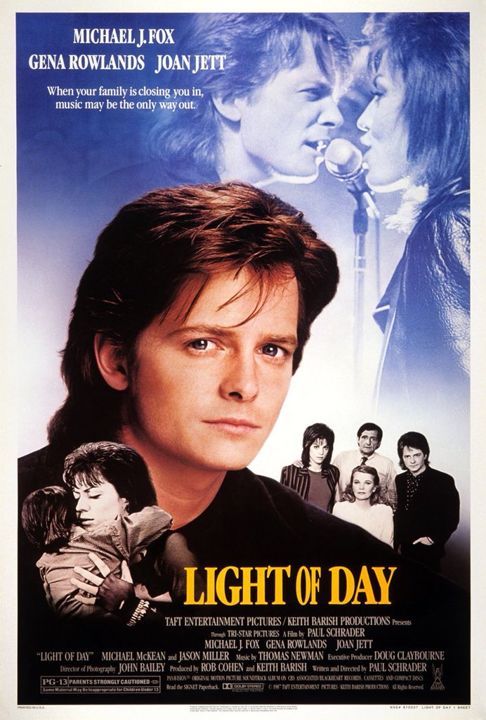 FilmNewsNos's tweet photo. 🎬MOVIE HISTORY: 32 years ago today, February 6, 1987, the movie ‘Light of Day’ opened in theaters!
#MichaelJFox #GenaRowlands #JoanJett #MichaelMcKean #ThomasGWaites #CherryJones #MichaelDolan #BillyLSullivan #JasonMiller #TomIrwin #MichaelRooker https://t.co/C4j936JCGs
