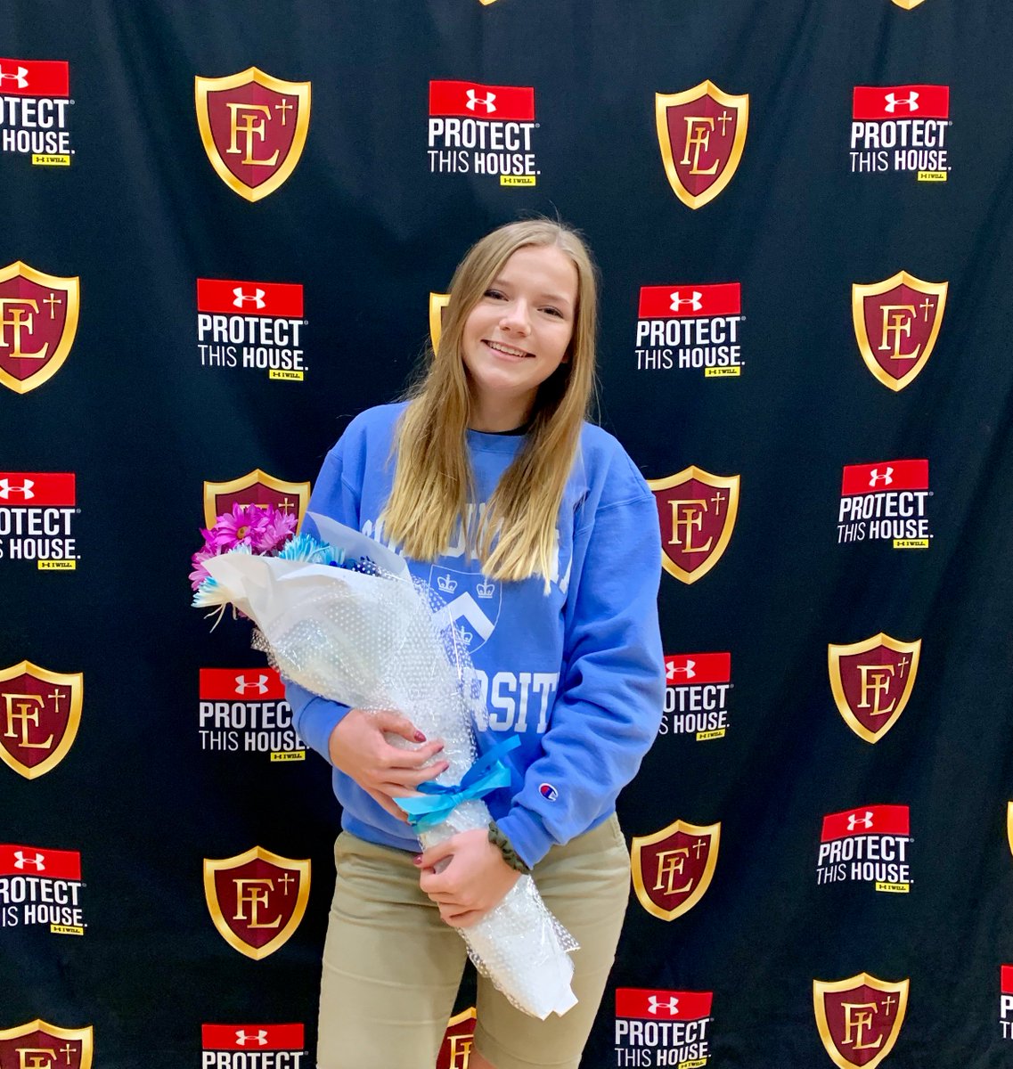 Congratulations to Kyrie Lorfing on signing with Columbia University in New York!