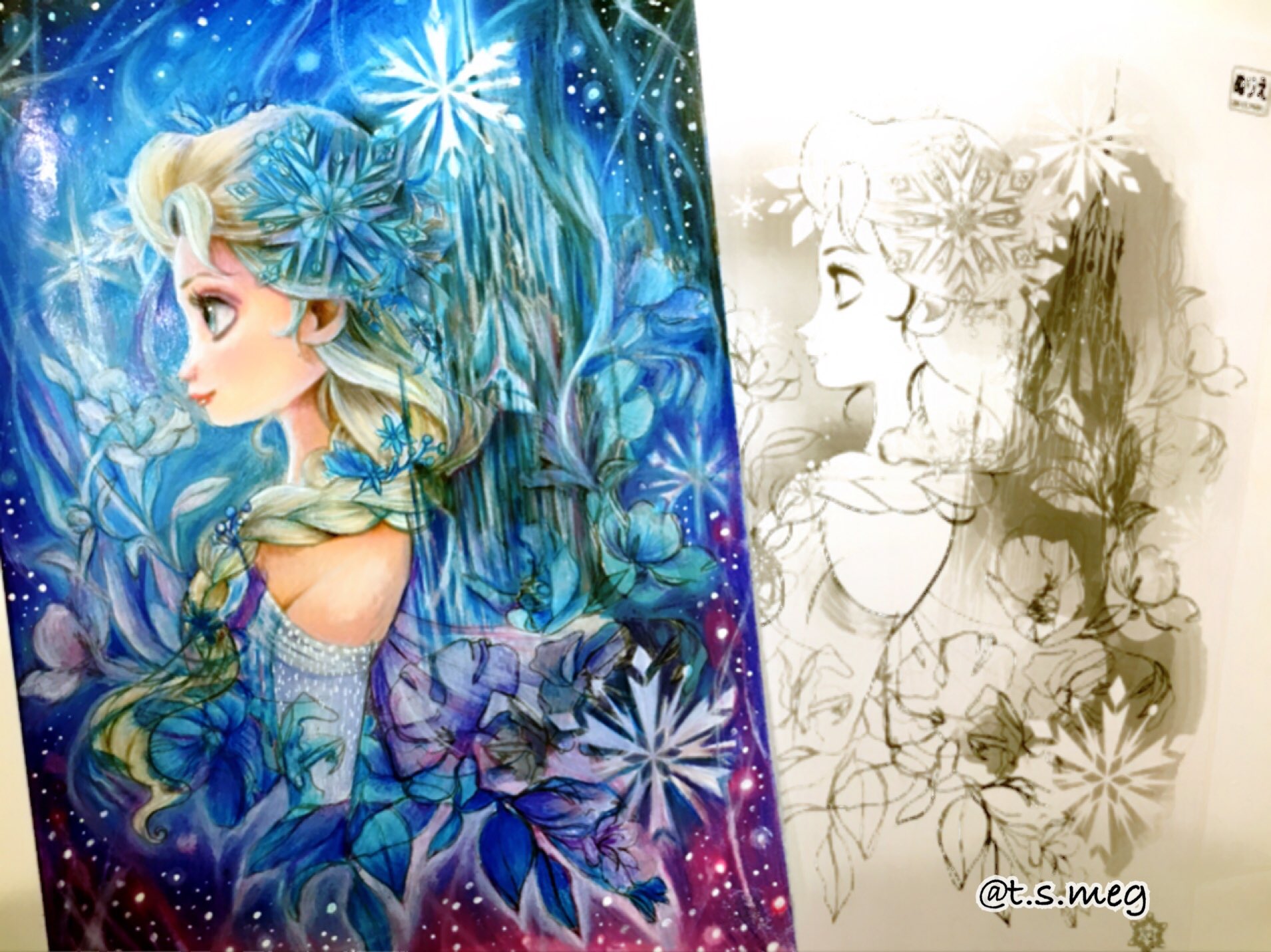 T S Meg 塗り絵アーティスト T S Meg Twitter