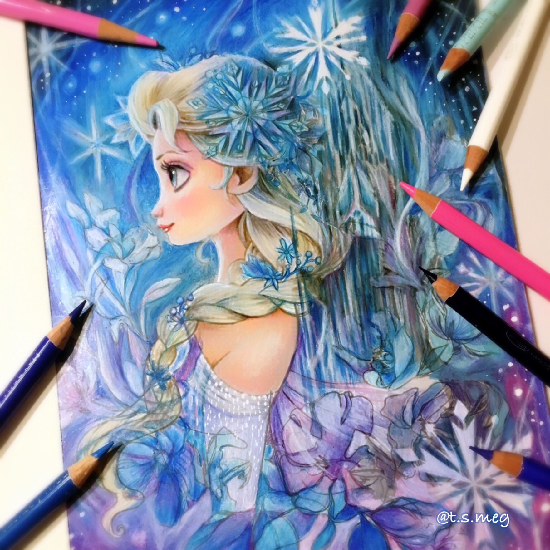 T S Meg 塗り絵アーティスト T S Meg Twitter
