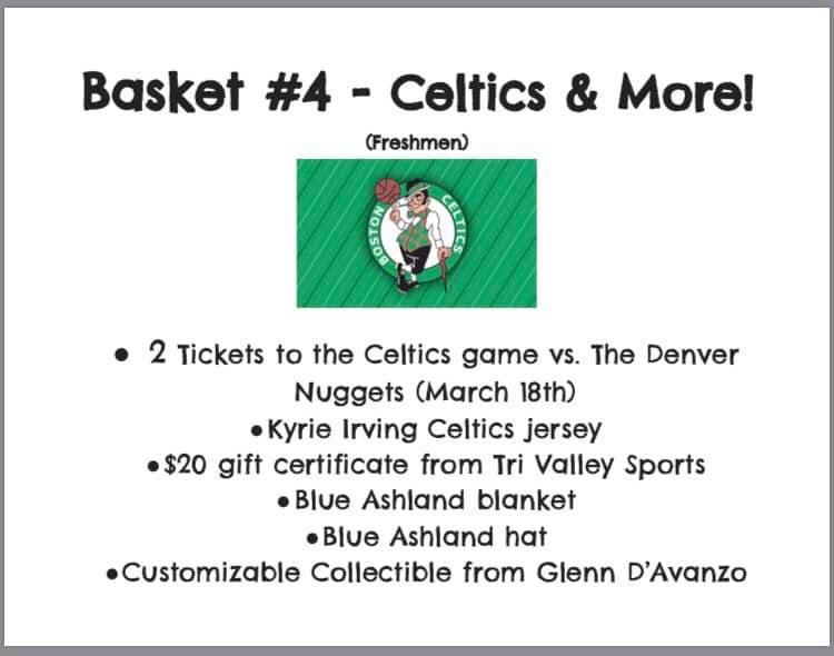 kgazard1's tweet image. AHS HOCKEY is SILVER STRONG!

Come watch AHS Hockey at Loring this Sat. at 2:30, and help us raise money for Jake Silver!Check out the incredible raffle baskets &amp;amp; Boston Bruins Team Autographed Jersey! There are 200 tickets for this item &amp;amp; cost $10 @ClockerClub @MetroWestSports