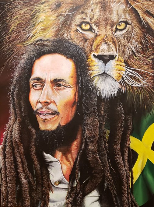 Happy birthday to a true legend... Bob Marley.  : Mark Pacich 