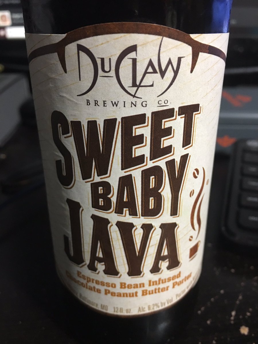 NonStopPop's tweet image. Nectar of the gods, I tells ya... #SweetBabyJava #EspressoBeanInfused #PeanutButterChocolatePorter