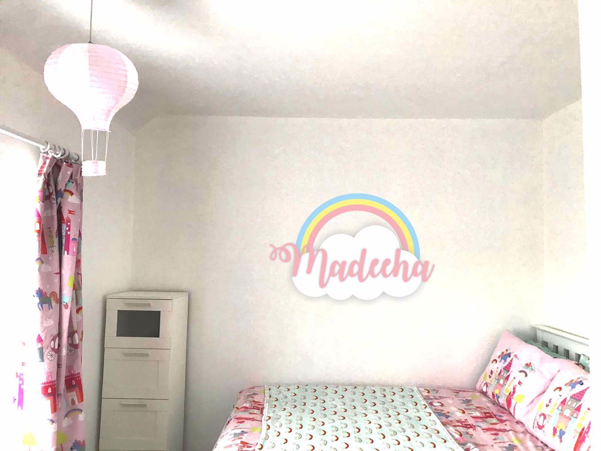 colourmywall's tweet image. This wood cut name measures 1.2 meters wide. For all you creative crafters out there and DIY artist, order your special statement wall piece today... we create personalised &amp;amp; bespoke pieces. 

 #colourmywall #personalised #madeeha