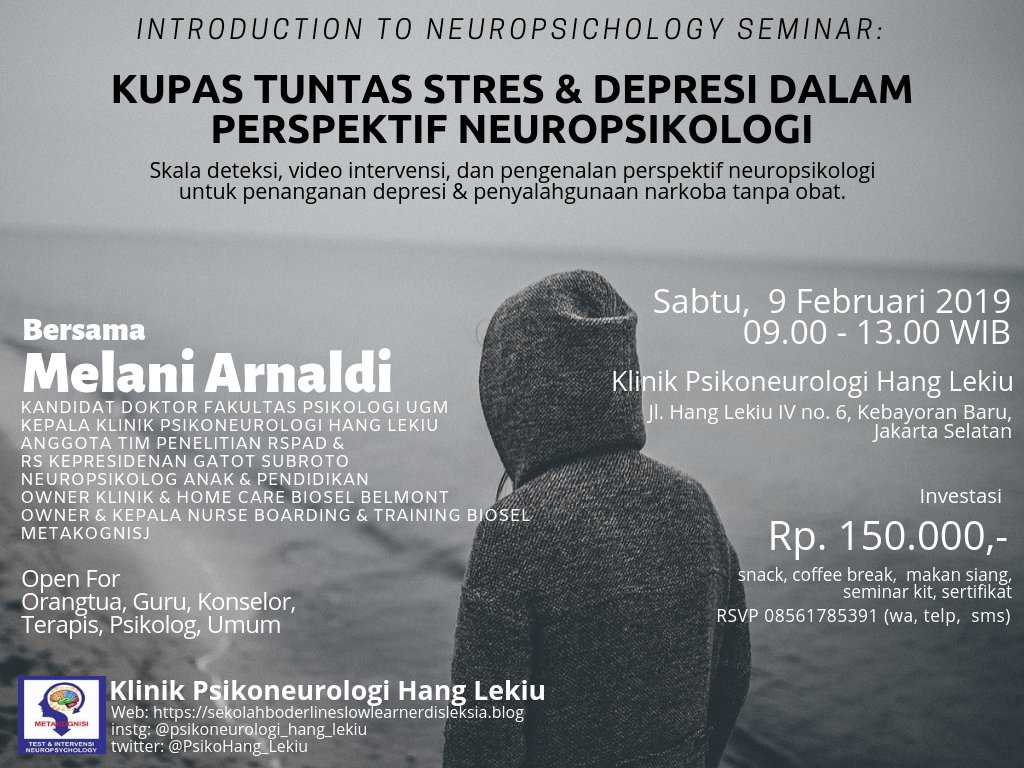 Stres dan depresi dapat terjadi karena faktor psikososial. Namun individu dengan karakteristik rentan terhadap stres lebih mudah mengarah ke depresi |Seminar Kupas Tuntas Depresi rsvp 08561785391| #depresi #200SekolamJualUlama #FadliZonHinaUlama #anak #remaja #dewasa #psikolog
