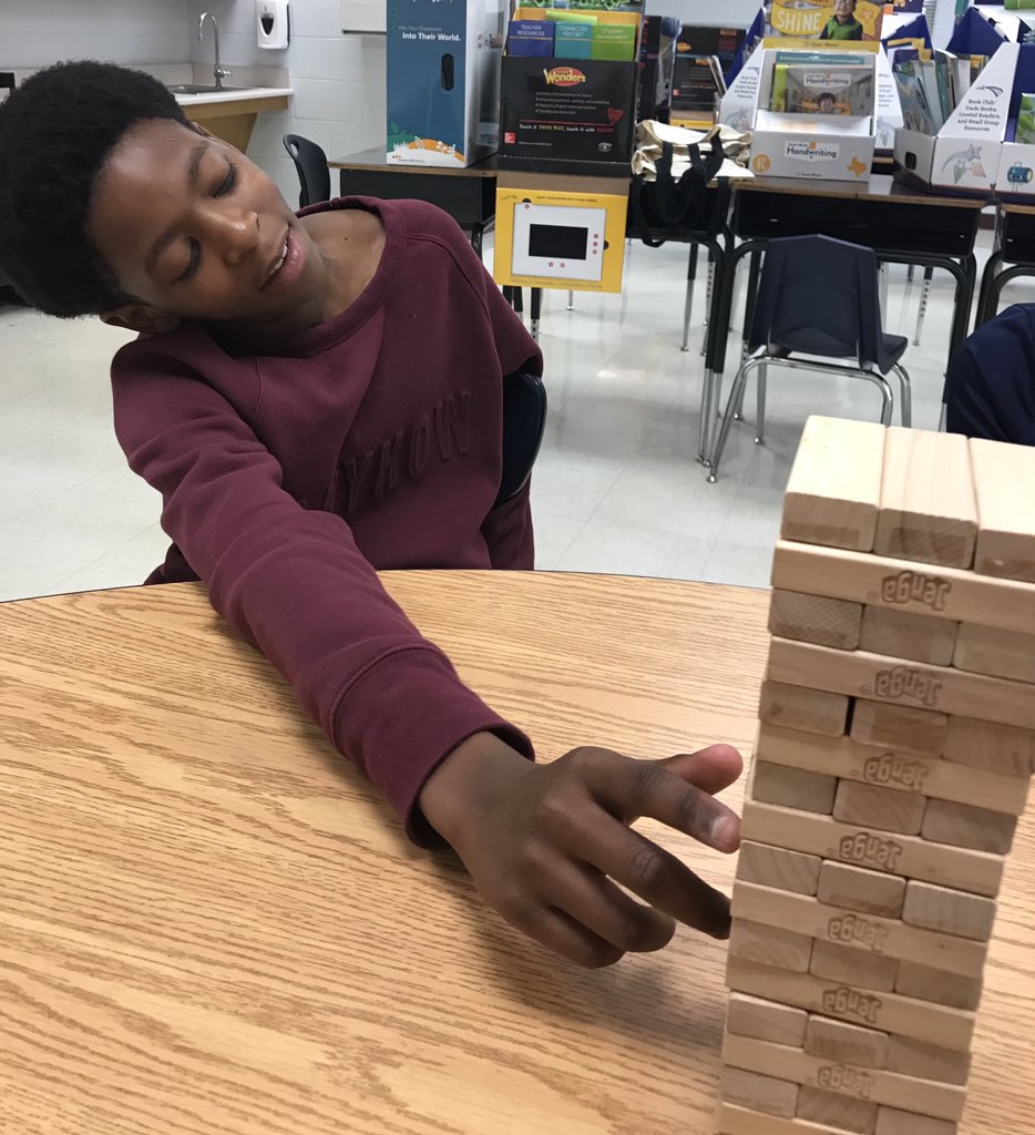KMDIAZ44's tweet photo. Had a great day playing Jenga and  building the 3 R’s! Relationships! Relationships! Relationships! Making a connection. Showing them that they are capable. Building confidence. @NISD @casas_jimmy #ThisIsRaba #NISDElemVP https://t.co/TJSddKRwkQ