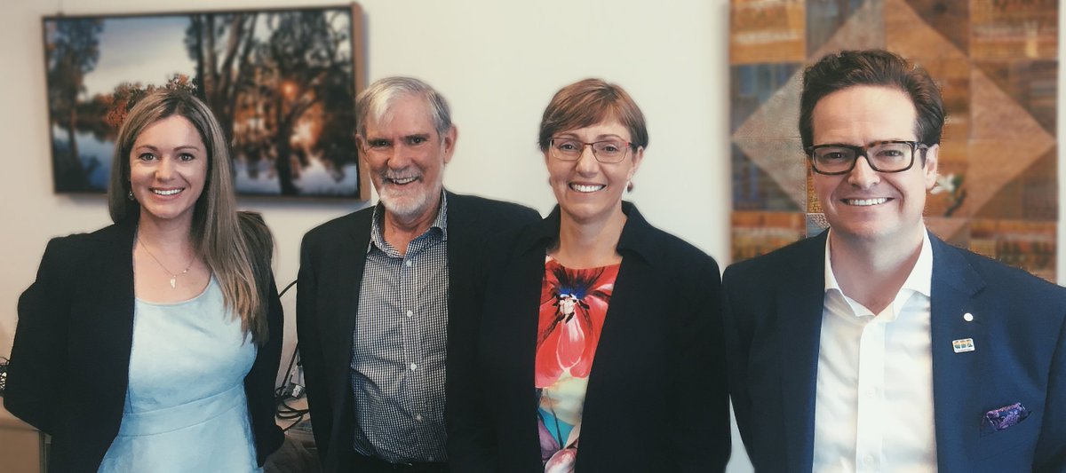 Great to meet today with Rachel Stephen-Smith MLA. We look forward to future conversations, and a positive and productive 2019 @RachelSS_MLA #canberra #disability 

Pictured l-r, Rachel Sirr (PWDACT), David Luck (PWDACT), Rachel Stephen-Smith, Robert McMahon (PWDACT)