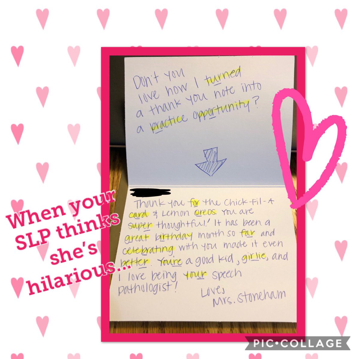 K8TBearSLP's tweet image. I crack myself up. 😂 #SpeechHumor