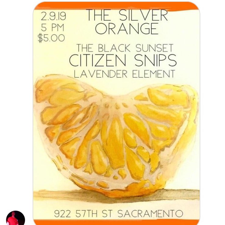 LavenderElement's tweet image. This Saturday!!! Only $5 come out and support local music, and a local venue! #SacramentoMusic #localmusic #silverorange #LavenderElement #Indierock