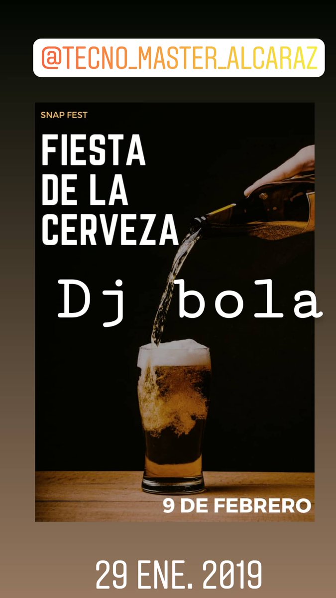 FabriciodjbolaJ's tweet photo. Este finde le ponemos fiesta a la noche de #snap
#TECNOMASTER https://t.co/d8ph2eNxxK