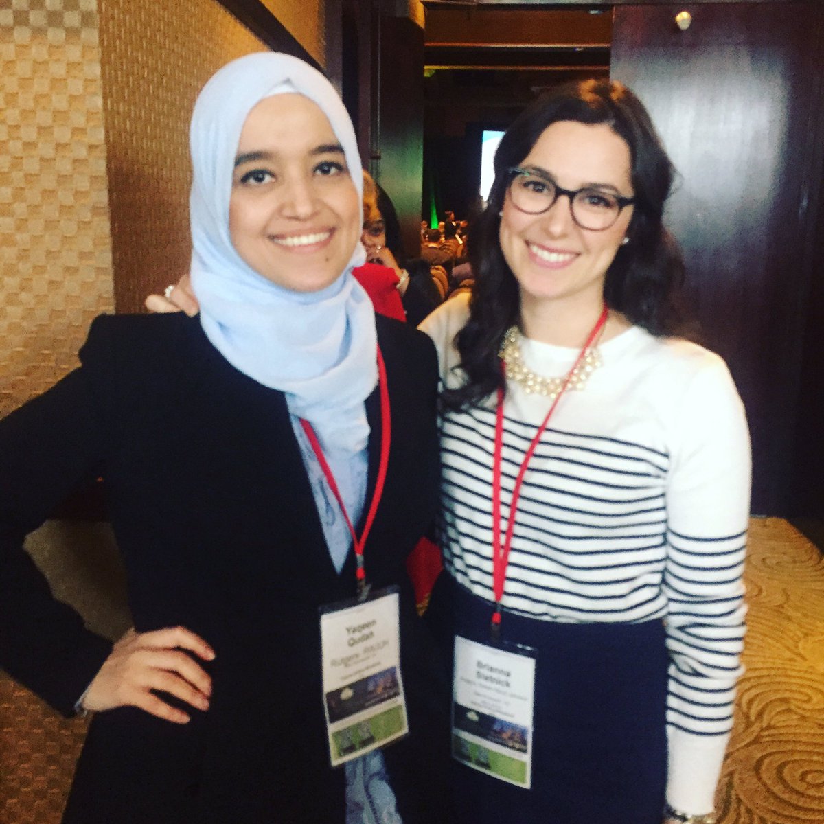 Rutgers at #ASC2019!  Make sure to stop by to see @brie_slatnick present on surgical knots tomorrow afternoon. Great work! @WomenSurgeons @RWJMS @rwjsurgery