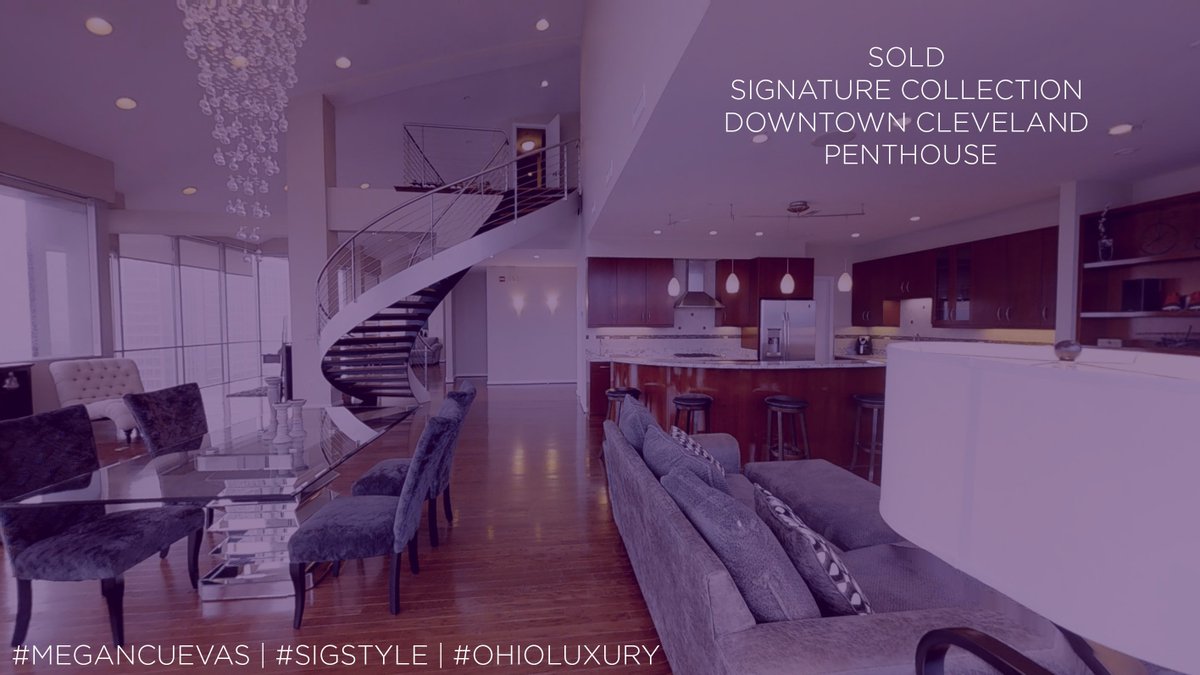SigStyleLuxury's tweet photo. Luxury Signature Collection Penthouse | SOLD!  #MEGANCUEVAS #SIGSTYLE #SIGNATURECOLLECTION #OHIOLUXURYLIVING https://t.co/b17VGgtlQ7