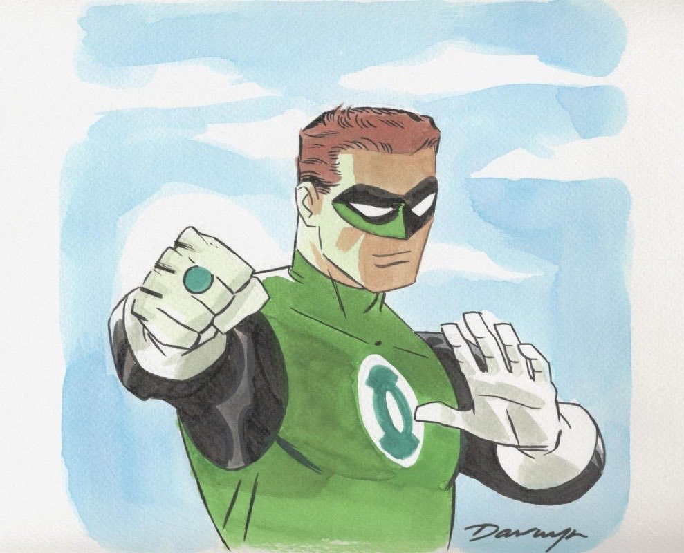 Cool Comic Art On Twitter Green Lantern By Darwyn Cooke