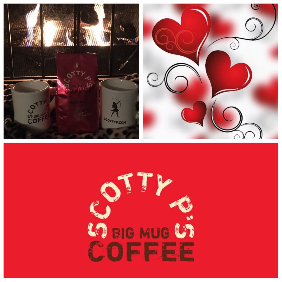 A post from a year ago &amp; still a few of my favorite things.... a cozy fire, lots of ❤️ &amp; the fabulous taste &amp; aroma of Scott’s delicious coffee🔥❤️☕️

#ScottyPsBigMugCoffee ☕️
#ValentinesDay ❤️
SCOTTYP.COM 🔥