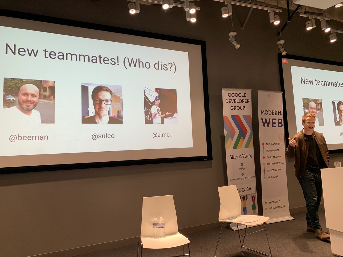 ladyleet's tweet image. Yay new @stackblitz team!!!!! @sulco @beeman_nl @elmd_ // @ericsimons40 #stackblitz