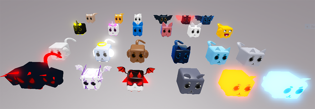 Coolbulls on X: A look at some of the pets that will be in Pet Ranch  Simulator 2! #Roblox #RobloxDev  / X