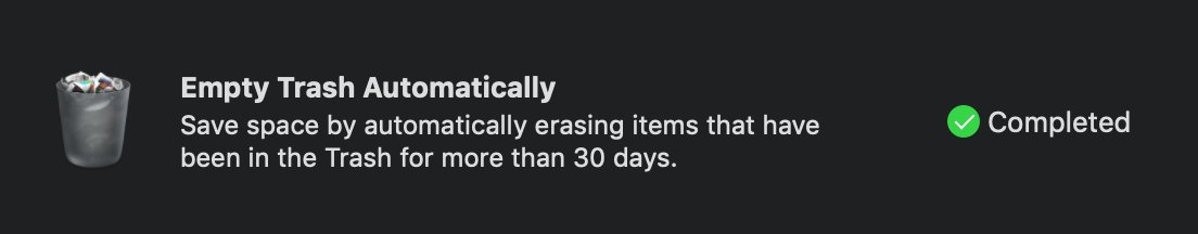 kgellci's tweet photo. The Mac Trash setting is Trash https://t.co/DoDmBnBvkP