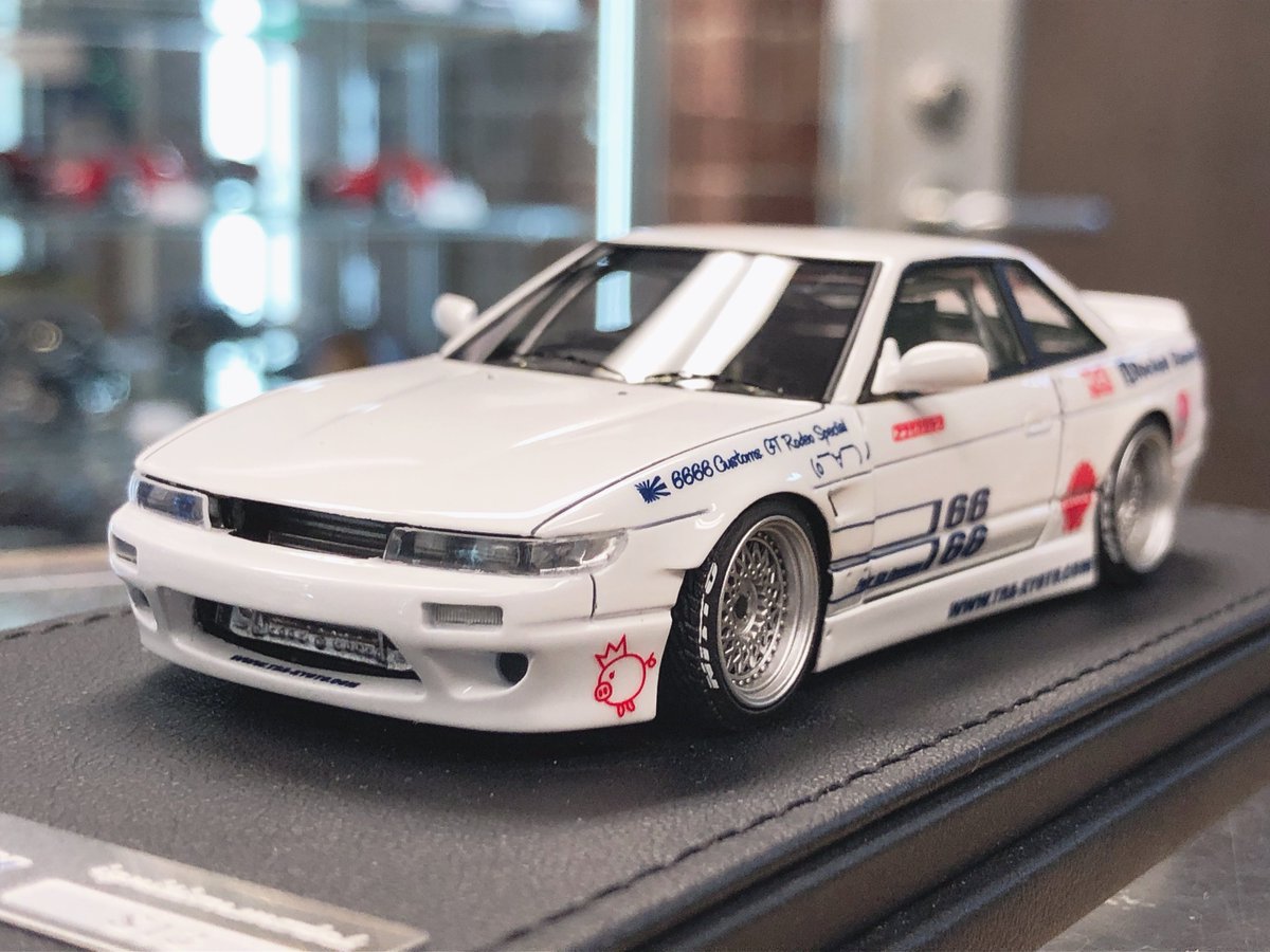 イグニッションモデル S13 ロケットバニー V1 1/18 ロケット バニー S13 V1 White[イグニッションモデル