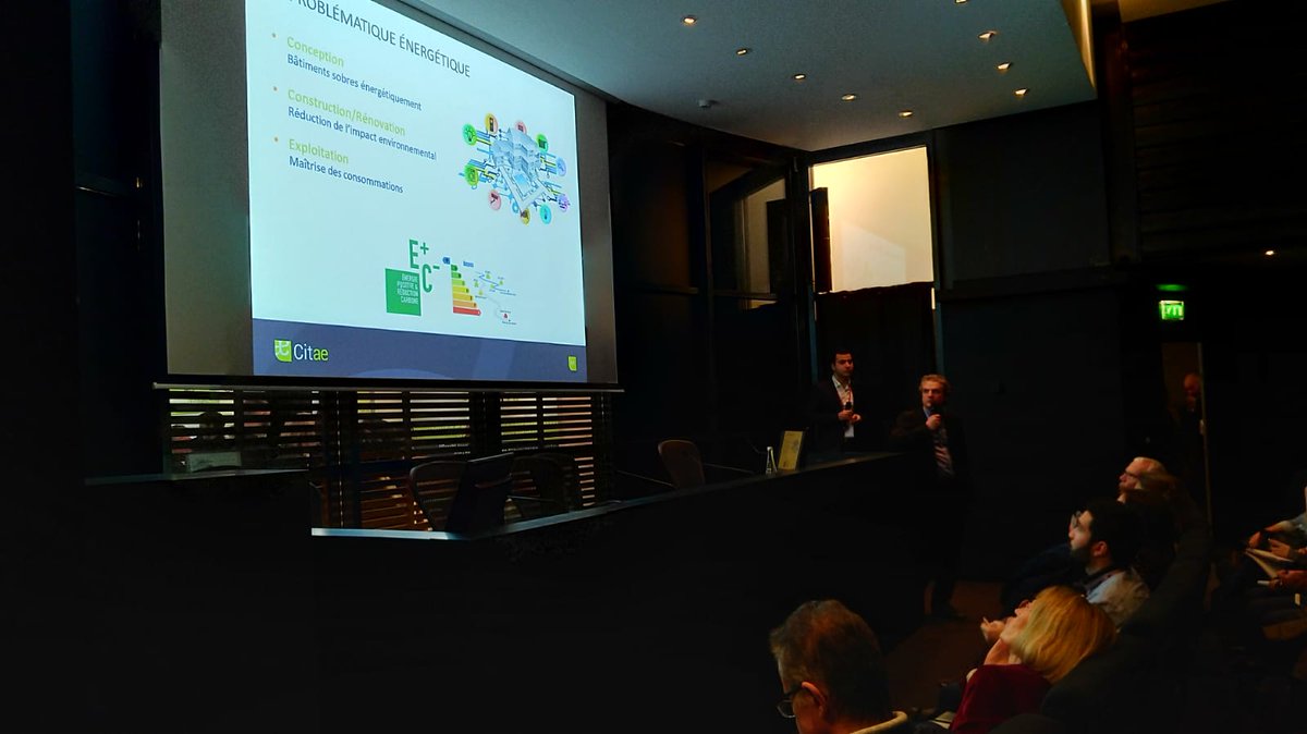 Vous êtes nombreux à participer à notre conférence sur les apports du #BIM pour plus d'efficacité énergétique au salon @EnerJ_meeting. Retrouvez nos équipes stand 7 ! #ConstructionDurable <a href="/BIMscreen/">BIMscreen</a>