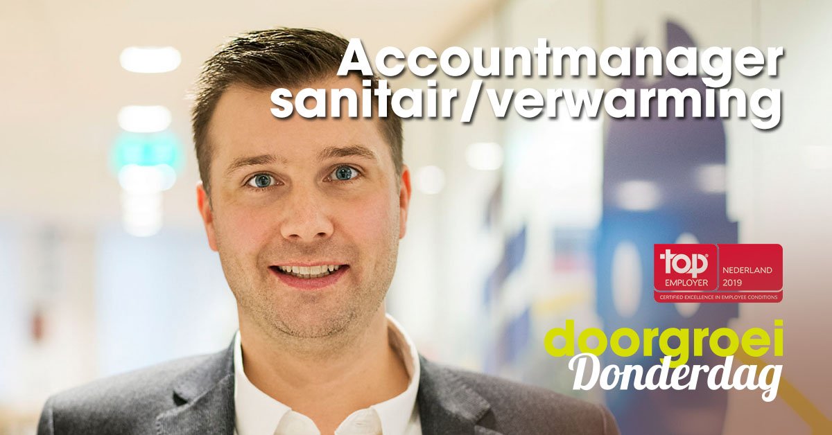 DoorgroeiDonderdag! Vacature Accountmanager Sanitair/verwarming ow.ly/GpWf50kM3j0 #tu