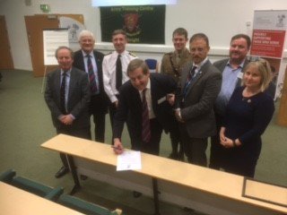 RT @SLieutenancy Signing of the Covenant at yesterday’s Surrey Civilian-Military Partnership Board Armed Forces Covenant Conference 2019 @SurreyMilitary