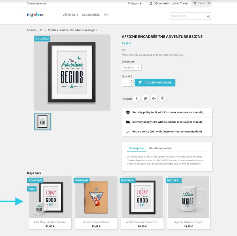 RockPOS's tweet image. #Newmodule #1.7.5.0 #Unlessyoudontknow #Products viewed
This module promotes the add-to-cart feature by displaying recently viewed products on the product page.
 #PrestaShop #RockPos #ecommerce #POS #pointofsale #seo #php #webdev