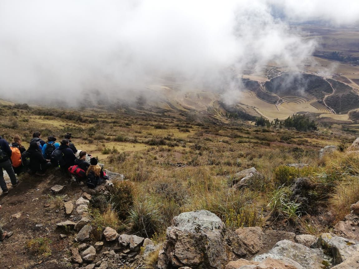 #TBT the epic views of Moray & the Sacred Valley. We're looking forward to more rewarding & stunning treks this season! ๐๏ธ #ThrowbackThursday #DoSomethingAmazing @CampsInt