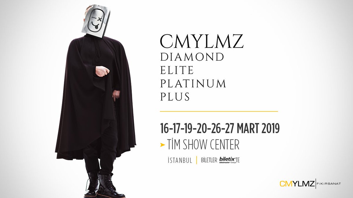 Bir Cem Yılmaz Gösterisi Tadında Bir Cem Yılmaz Gösterisi!

#CMYLMZ #DEPP

Biletler: biletix.com/etkinlik-grup/…