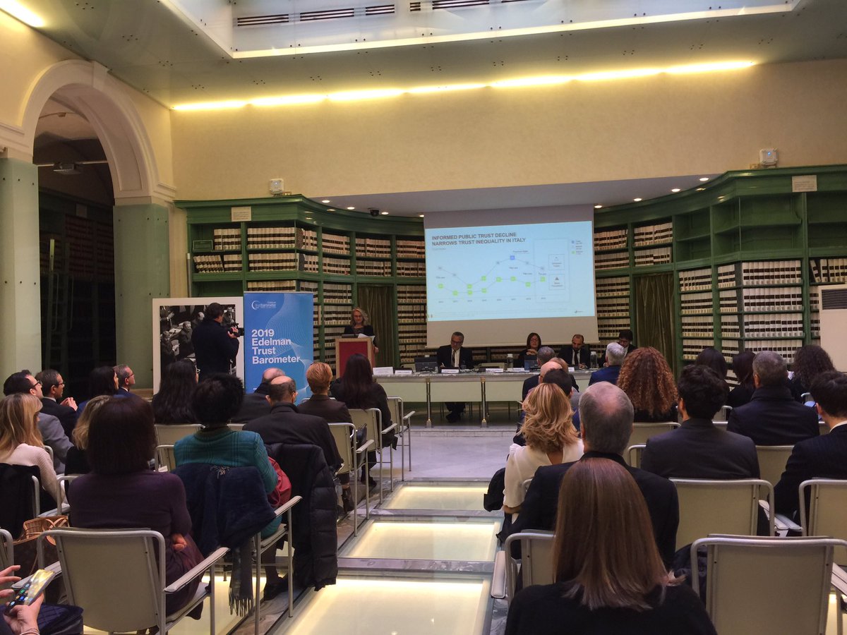 InnovaFiducia's tweet photo. #Senato: è venuta meno la fiducia verso la politica e le istituzioni, poi verso i media e i giornalisti, ora verso le grandi piattaforme #social che non rappresentano più luoghi affidabili, soprattutto quando si tratta di fruire di informazioni
#DataToChange #Fiducia #7Febbraio https://t.co/dFGuJC30N0