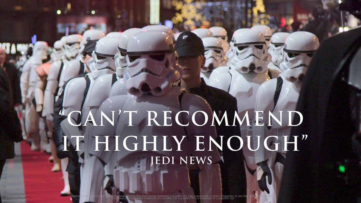 A very positive review by the Star Wars fanatics at <a href="/JediNewsUK/">JediNewsUK has moved to @JediNewsNetwork</a>

Read the full article:  jedinews.co.uk/film-music-tv/…