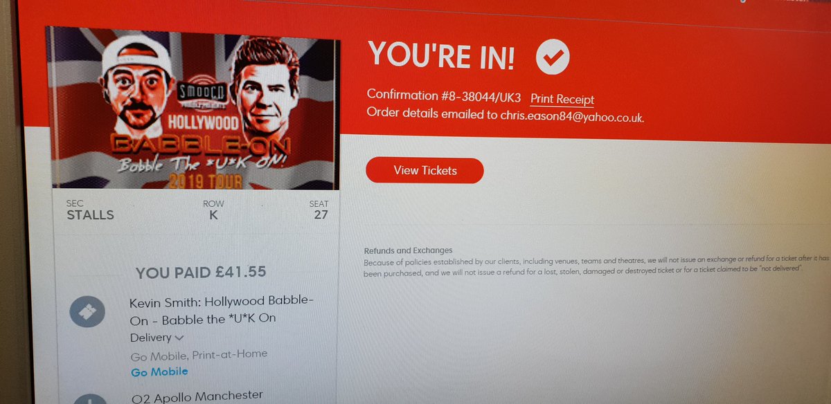 ChrisEason84's tweet image. @ThatKevinSmith @RalphGarman I&apos;m ready to babble the U.K. on sirs!!! Will there be any meet and greets sir #excited #BabbleTheFuckOn