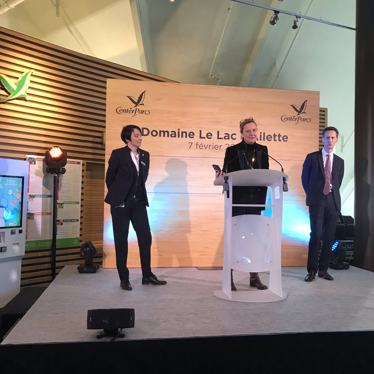 Vanessa Diriart DG Center Parcs France “Nous implementons des innovations digitales et formons nos équipes au numérique au Domaine #CenterParcs du Lac d’Aillette pour proposer une expérience ludique et un parcours client simplifié”
