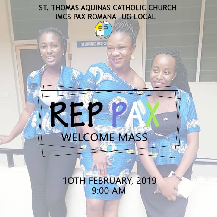 koo_boama's tweet photo. Christ calls us to himself, so does Pax Romana UG invites and calls you to partake in the 70th anniversary celebrations.

#Pax@70
#AlumniHomecoming
#HolisticFormation
#ThisApril
#Anticipate https://t.co/QlIIDsNCpV