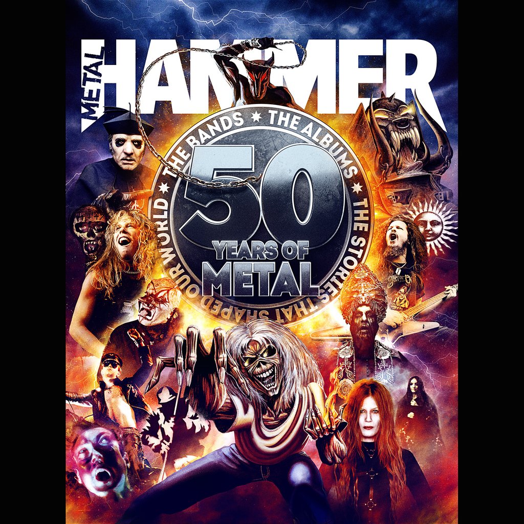 50 Years of Metal. New cover of @metalhammeruk. 
#metalhammermagazine #metalhammer #magazinecover #collage #dio #metallica #pantera #dimebagdarrell #ghost #slayer #motorhead #gojira #slipknot #blacksabbath #Behemoth #ironmadien #judaspriest #aliceinchains #linkinpark #myrkur