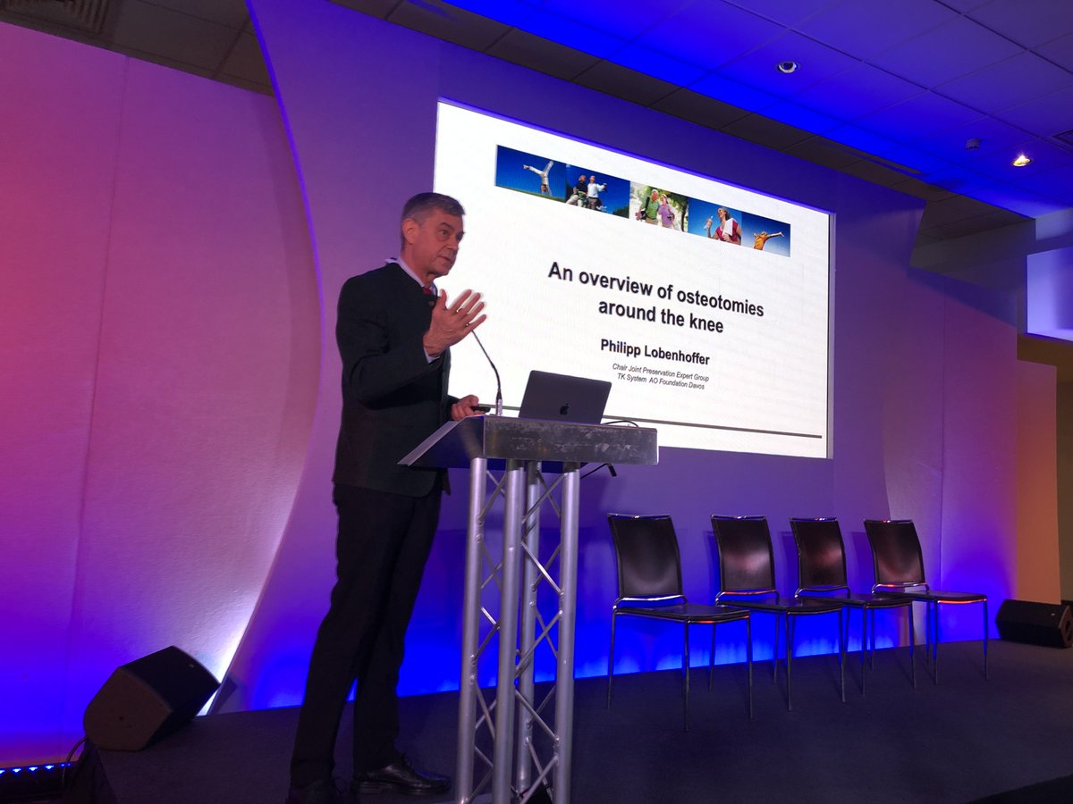 kneepreserve's tweet photo. Prof Philip Lobenhoffer, International authority on osteotomies talking about an overview of osteotomies at @LondonOsteotomy this morning #osteotomy https://t.co/gnseOK1OMA
