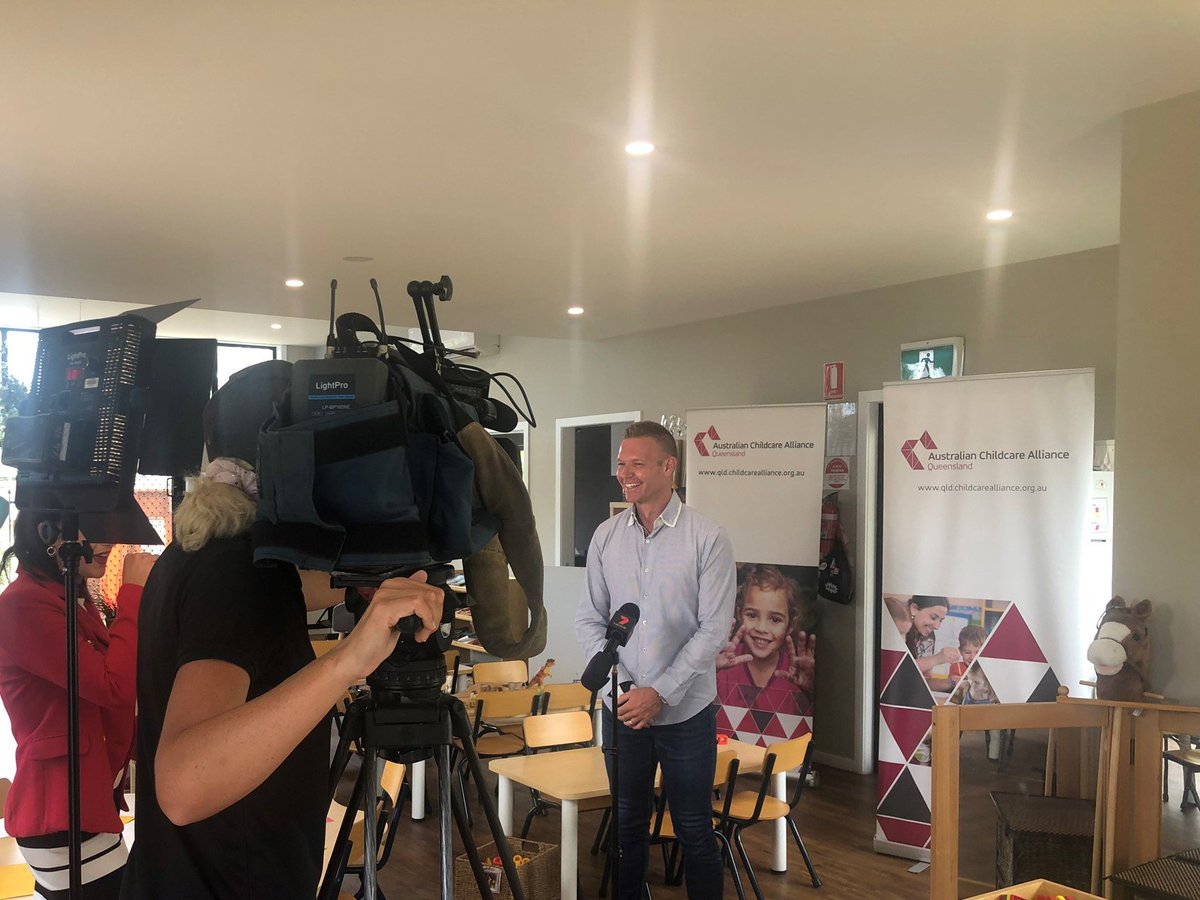 ACAQld's tweet image. ACA Qld GM Brent Stokes and VP Jae Fraser had the opportunity to meet and talk everything #ozearlyed with @MurrayWatt and #Moncrieff Candidate Tracey Bell.