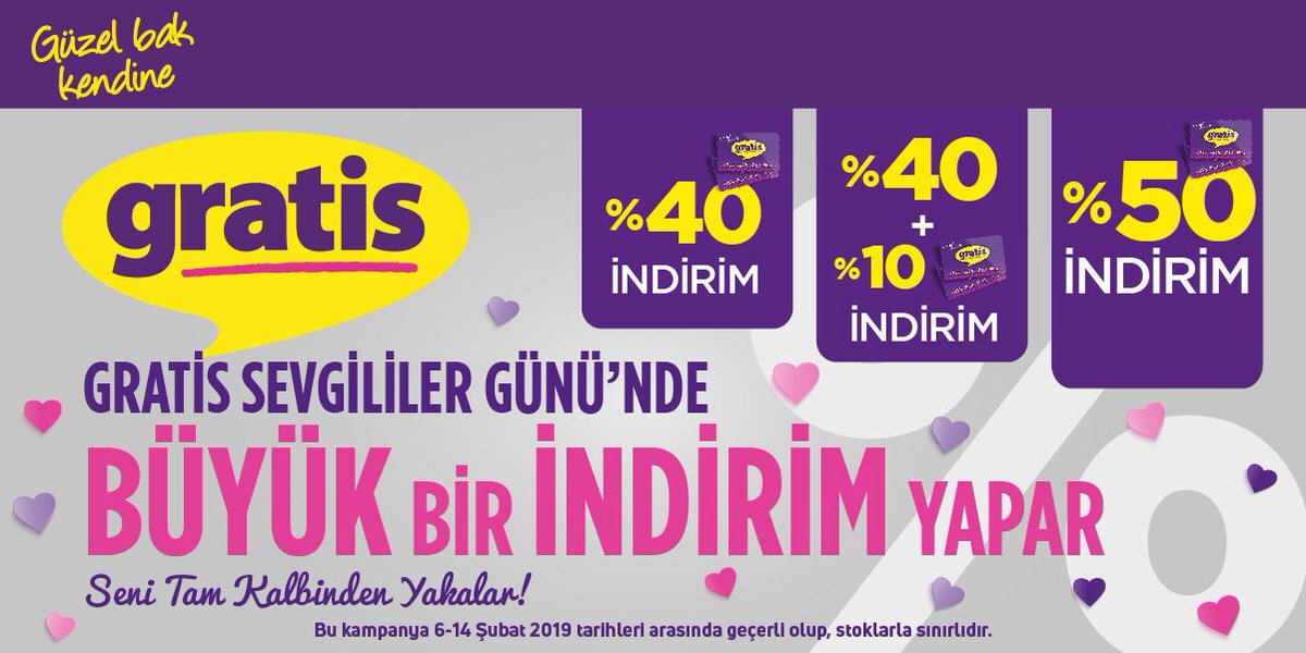 Gratis bu sevgililer gününde büyük bir indirim yapıyor ve herkesi tam kalbinden yakalıyor❤️💫

#festivaavm #avm #gratis #14subat #14şubatsevgililergünü 
#14subathediyesi #indirim #kampanya