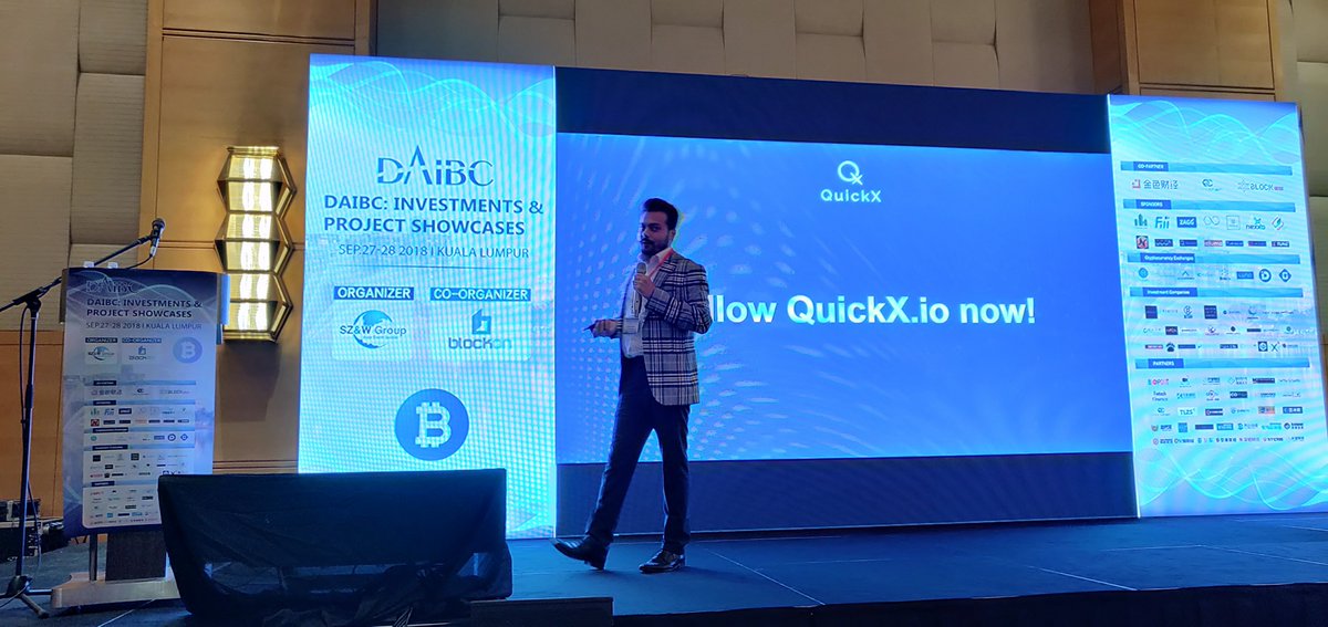 SandhyaKappor's tweet photo. @Quickxprotocol at DAIBC: Investments and Project Showcases, Malaysia
#QuickX #QuickXProtocol #QuickXTokens #blockchain #quickx #quickxprotocol #quickxtokens #bitcoin #crypto #cryptocurrency #cryptoexchange #DAIBC https://t.co/4feFBVDkyh