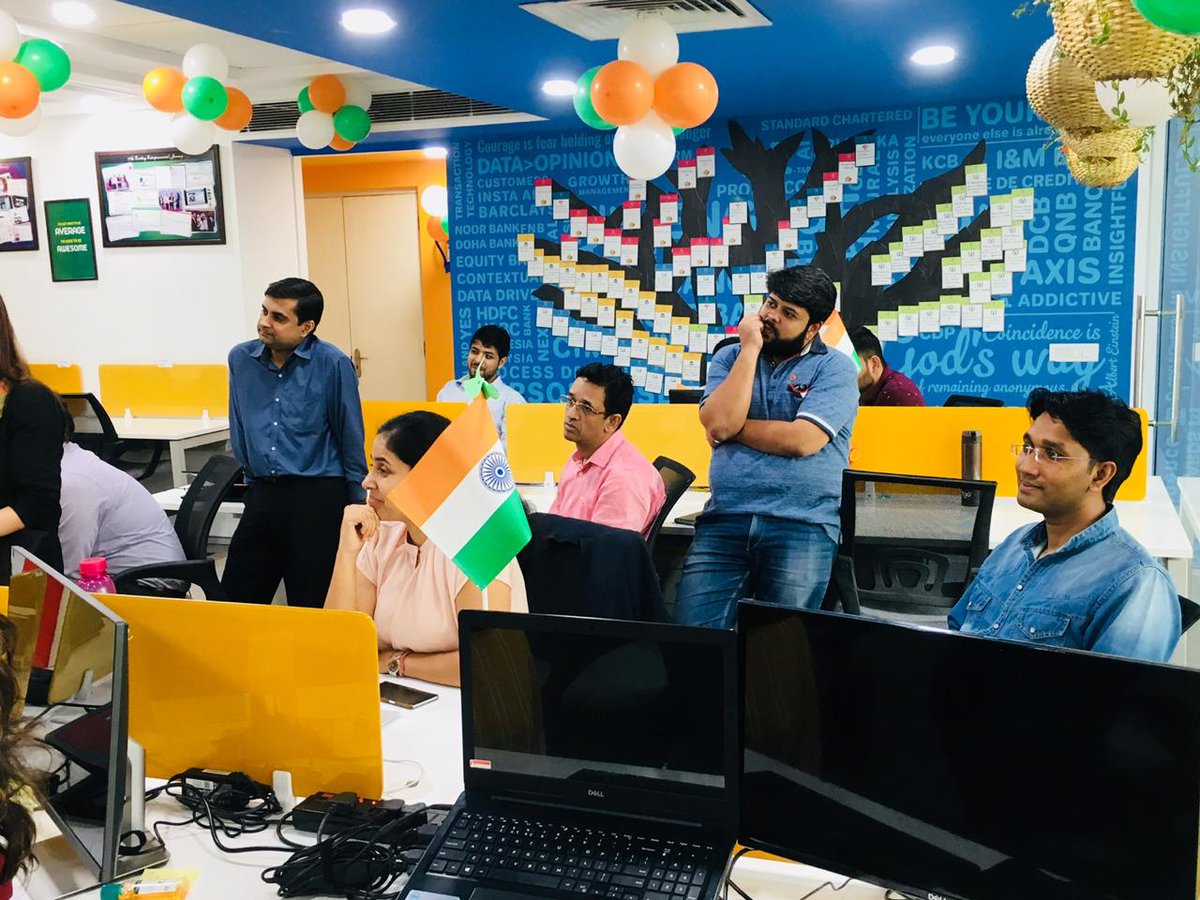 G101_Datatech's tweet photo. 1/2 Throwback to the time, when we had the opportunity to host Mr. Arif Patel, Vice President - Sales, Marketing, Distribution & Loyalty - Accor Hotels at Goals101 Delhi office.
#GlobalVisionSeries #Goals101 #DataAnalytics #Fintech #BigData https://t.co/TgmRKYrFBZ