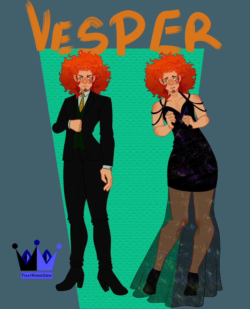 GenimKing's tweet photo. @byelacey this is vesper theyre my gender fluid techno mage villian ceo....and i love them. #validoc https://t.co/uVdKfWmwjI