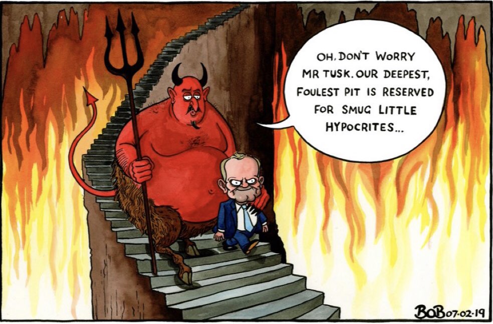 JUSTATORY's tweet photo. Telegraph cartoon today. Succinctly sums up the papers this morning. https://t.co/X5d36nI89j