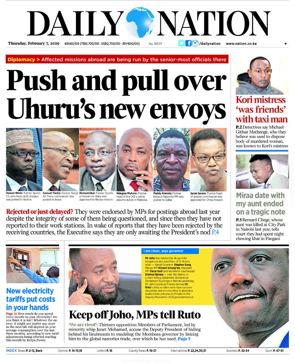SkyThe5th's tweet photo. #UhuruAppointees https://t.co/s1Plj9WgBK