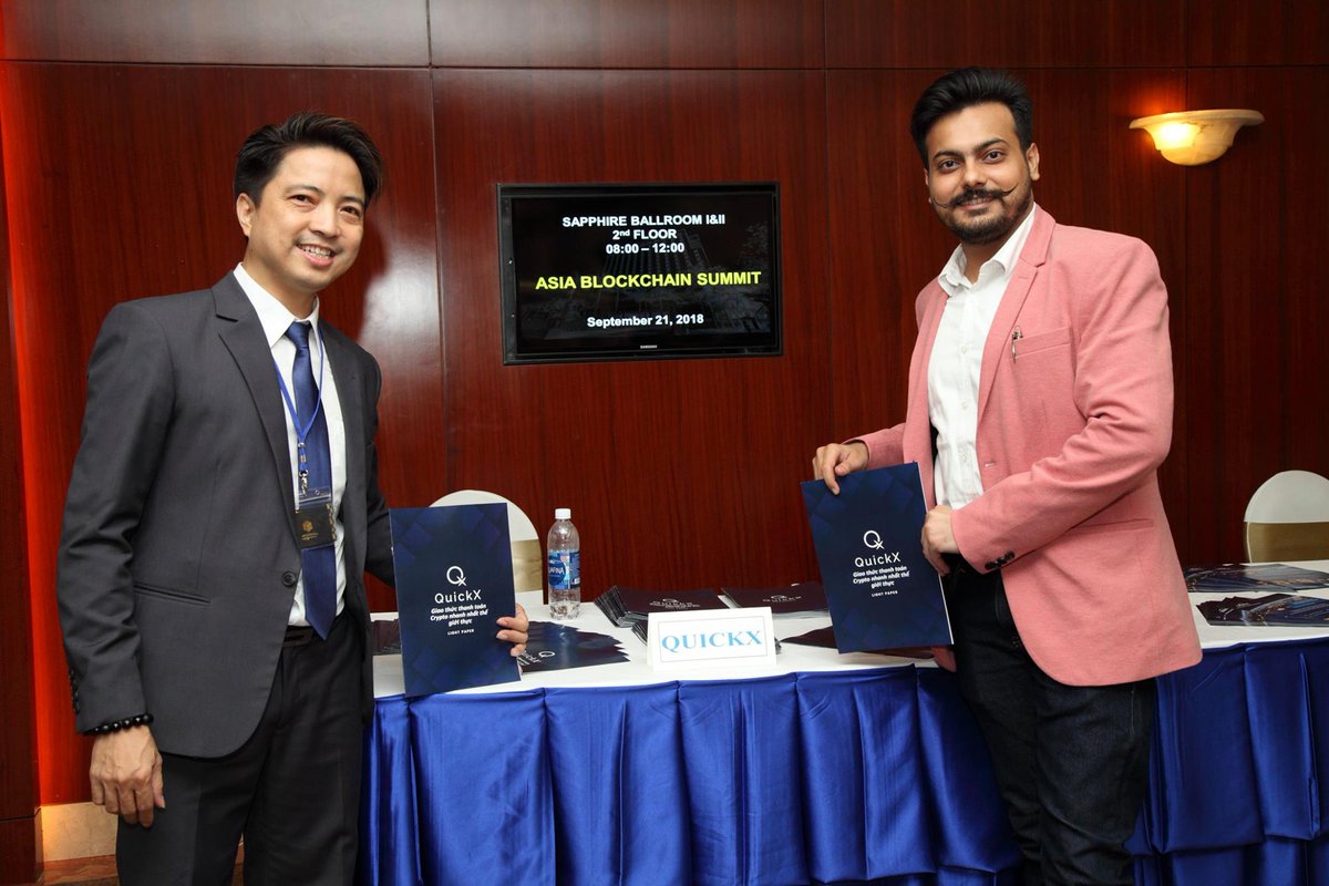 AShamoor's tweet image. QuickX at Asia Blockcahin Summit, Vietnam
#cryptocurrency #crypto #cryptoworld #cryptoadvice #cryptowallet #quickx #blockchain